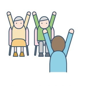 パーキンソン病講演会「転倒予防特集」でリハビリ実践の講師を務めさせていただきました！